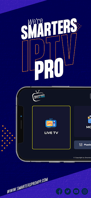 Smarters IPTV Pro Screenshot 0