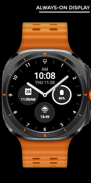 Night ver 50 - watch face Screenshot 2