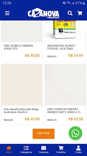 Cazanova Construção Screenshot 3