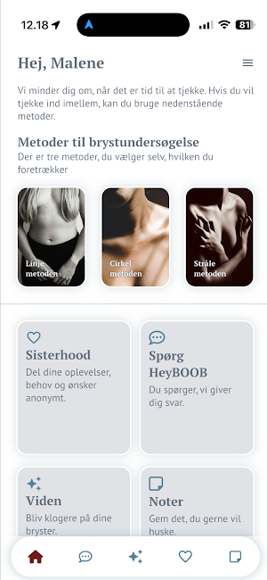 HeyBOOB – Breast Self Check Screenshot 1