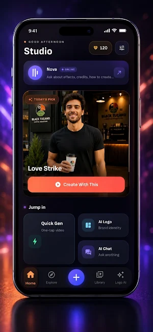 Clipfly: AI Video Generator Screenshot 2