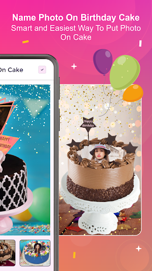 Name Photo On Birthday Cake - Birthday Wishes Screenshot 3