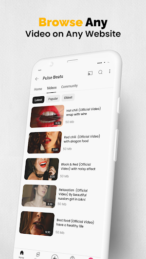 VPN - Fast & Private Browser Screenshot 2