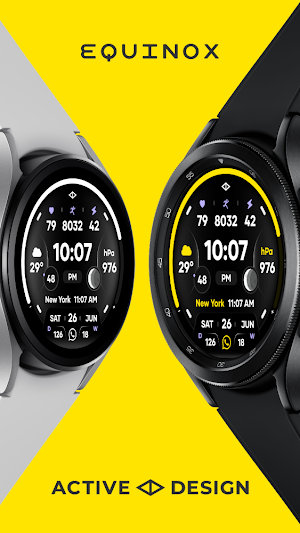 Equinox: Digital Watch Face Screenshot 2