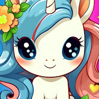Cute Unicorn Wallpaper HD, 4k