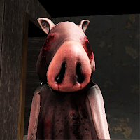 Scary Granny Pig Horror