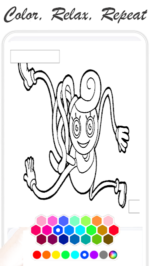 Scary Mommy Long Legs Coloring Screenshot 3