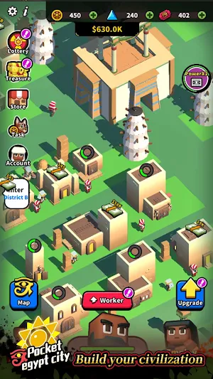 Pocket egypt city Screenshot 1