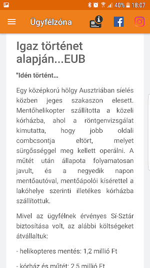 Pannon-Safe Ügyfélzóna Screenshot 3