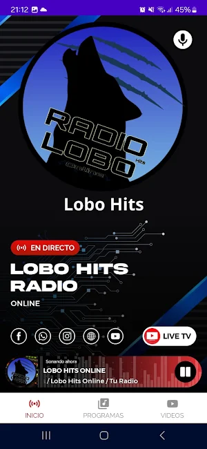 Lobo Hits Radio Screenshot 1