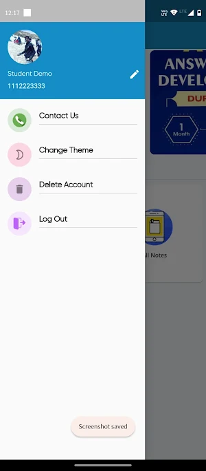 Student App Screenshot 0
