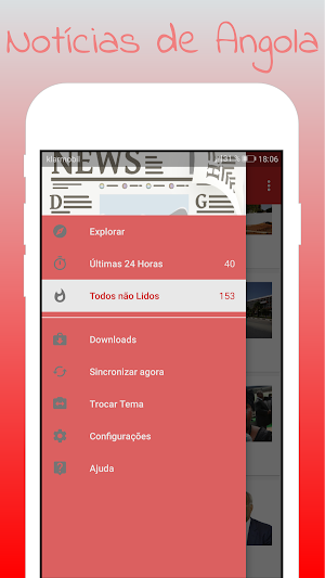 Angola Newspapers Screenshot 0
