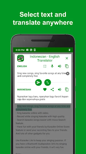 Indonesian - English Translator: free & offline Screenshot 2