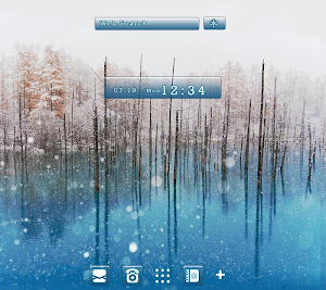 Blue Lake Theme Screenshot 0