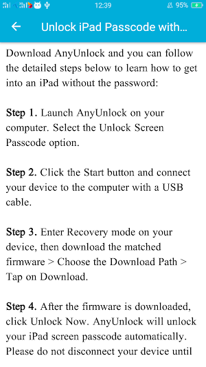 iCloud and iPhone Unlock Guide Screenshot 3