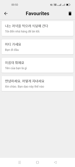 Korean - Vietnamese Translator Screenshot 3