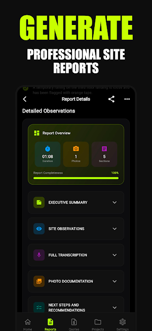 SiteVoice Screenshot 2