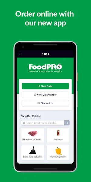 FoodPro Corporation Screenshot 0