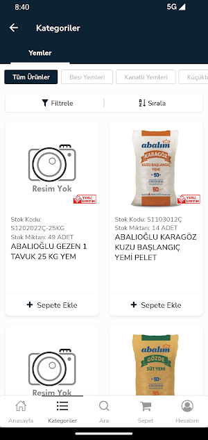 Yılmaz Zahirecilik Screenshot 2