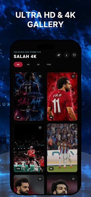 Mohamed Salah Wallpapers HD 4K Screenshot 1