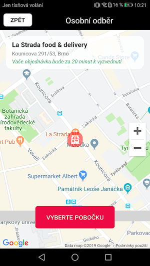 La Strada Food Delivery Screenshot 1
