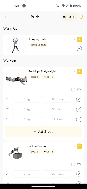 Kripal Fitness Screenshot 2
