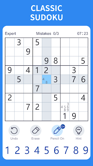Sudoku Puzzle Game Screenshot 0