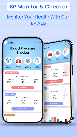 Blood Pressure App Screenshot 0