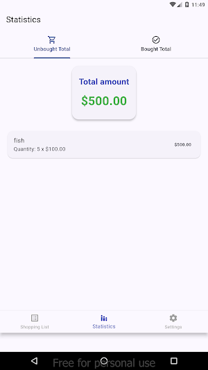 Shopping List Manager screenshot 6