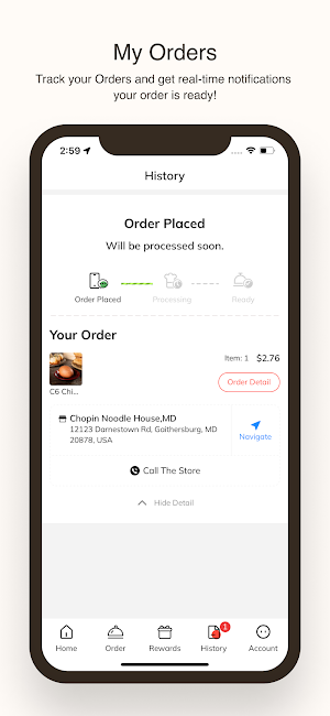 Chopin Noodle House Screenshot 2