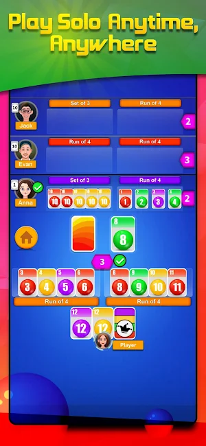 Phase card game offline party Screenshot 1