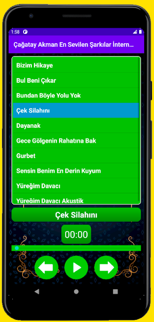 Çağatay Akman En Sevilen Şarkılar İnternetsiz Screenshot 0