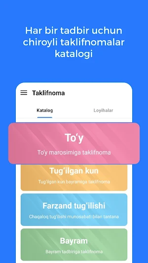 Taklifnoma Yasash Screenshot 0
