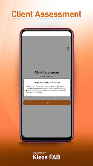Client Assessment Screenshot 1