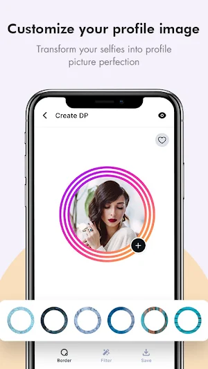 Profile Pic, DP Maker Editor Screenshot 3