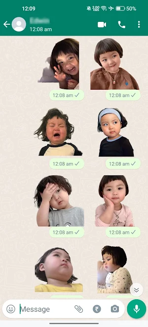 Cute Jinmiran Stickers Screenshot 2