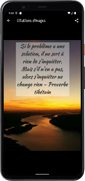Citations Sur La Vie Screenshot 2