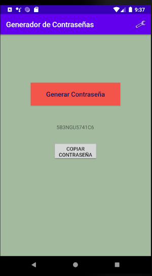 Password generator Screenshot 1