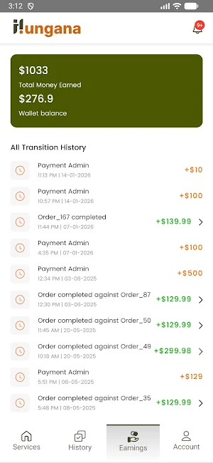 Hungana Provider Screenshot 1