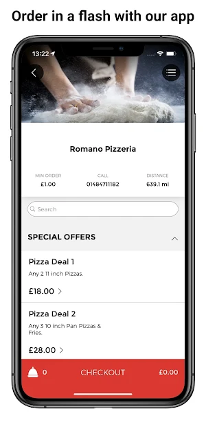 Romano Pizzeria, Brighouse Screenshot 1