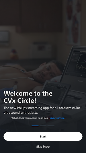 Philips Ultrasound Circle CV Screenshot 0