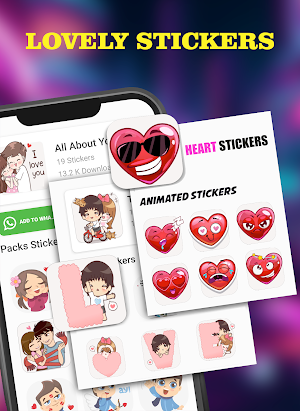 18+ Love Animated Stickers Fun Screenshot 2