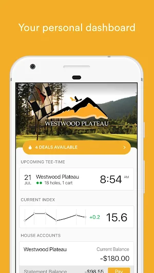 Westwood Plateau Golf Club Screenshot 1