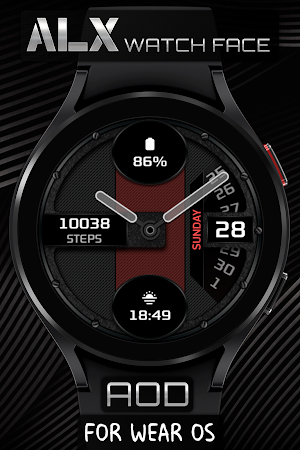 ALX18 Analog Watch Face Screenshot 3