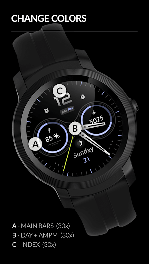 Awf Outback - watch face screenshot 6