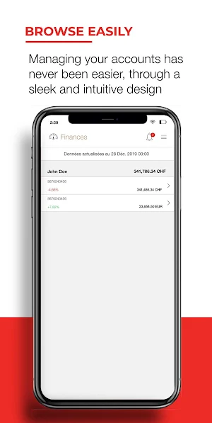eBanking SG Switzerland Screenshot 3