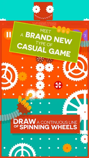 Wheeltris. Original puzzle Screenshot 0