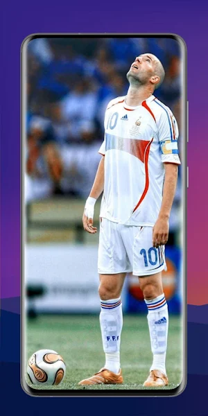 Zinedine Zidane 4K Wallpaper Screenshot 0