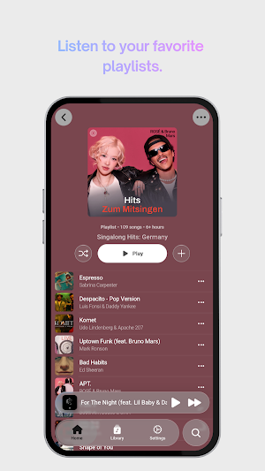 Music OS 26 : Liquid Glass UI Screenshot 1