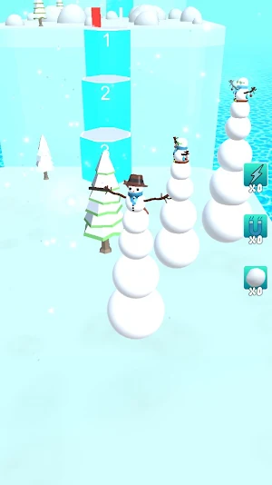 Snowman Race Screenshot 1